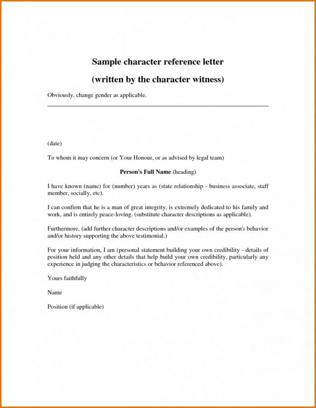 Everything You Need to Know About Recommendation Letter Template ...