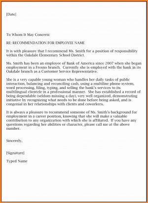 Recommendation Letter Template Words For Letters Of Recommendation Awesome Template Character