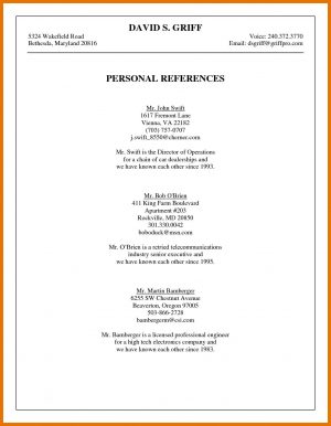 References For Resume 9 10 How To List A Reference On Resume Juliasrestaurantnj