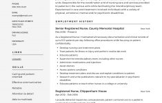 Registered Nurse Resume Registered Nurse Resume Example 4 registered nurse resume|wikiresume.com