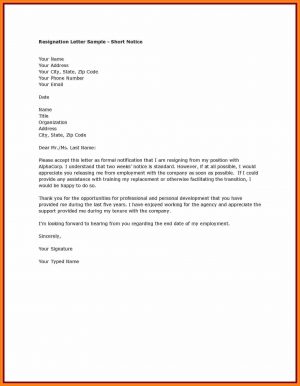 Resignation Letter Template Formal Resignation Letter Template E Month Notice Copy Cards Cover
