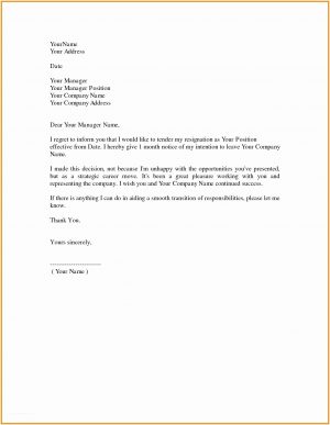 Resignation Letter Template Resignation Letter Sample In Doc Valid Example Letter Resignation