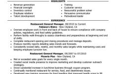 Restaurant Manager Resume Restaurant Manager Management Executive 2 restaurant manager resume|wikiresume.com
