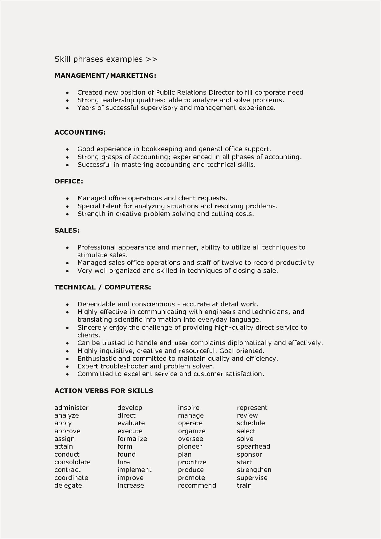 Resume Action Words Customer Service Skills To Put On Resume New 55 Resume Action Words For Customer Service Of Customer Service Skills To Put On Resume resume action words|wikiresume.com