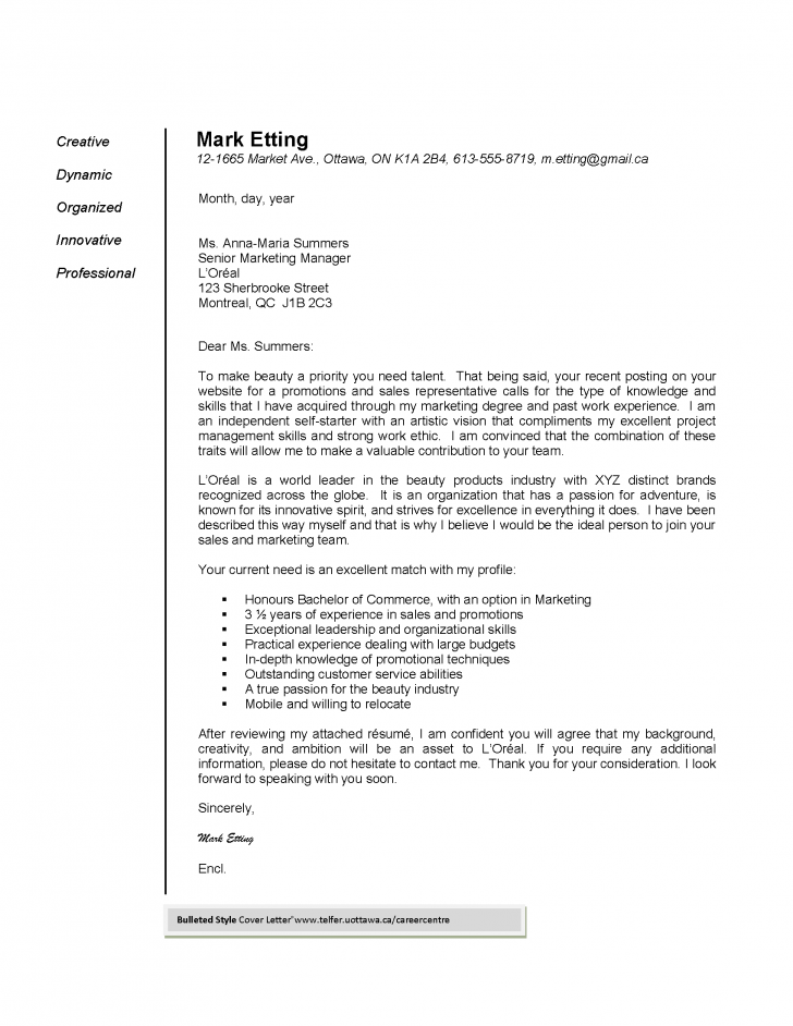 Resume Cover Letter - wikiresume.com