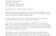 Resume Cover Letter Example Personal Assistant Cover Letter Example Template resume cover letter example|wikiresume.com