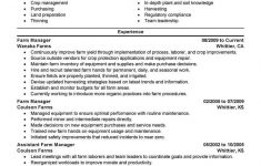 Resume Examples For Jobs Farmer Agriculture Environment Professional 1 resume examples for jobs|wikiresume.com