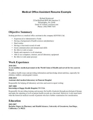 Resume Examples Office  Office Assistant Resume Examples Kinalico