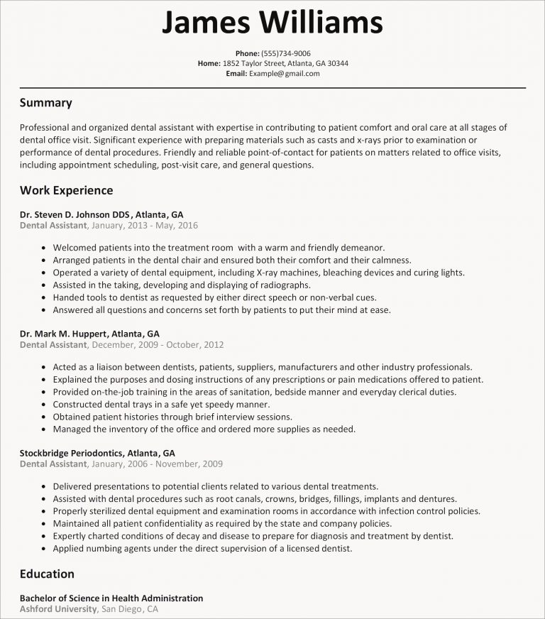 Resume Objective Example - wikiresume.com