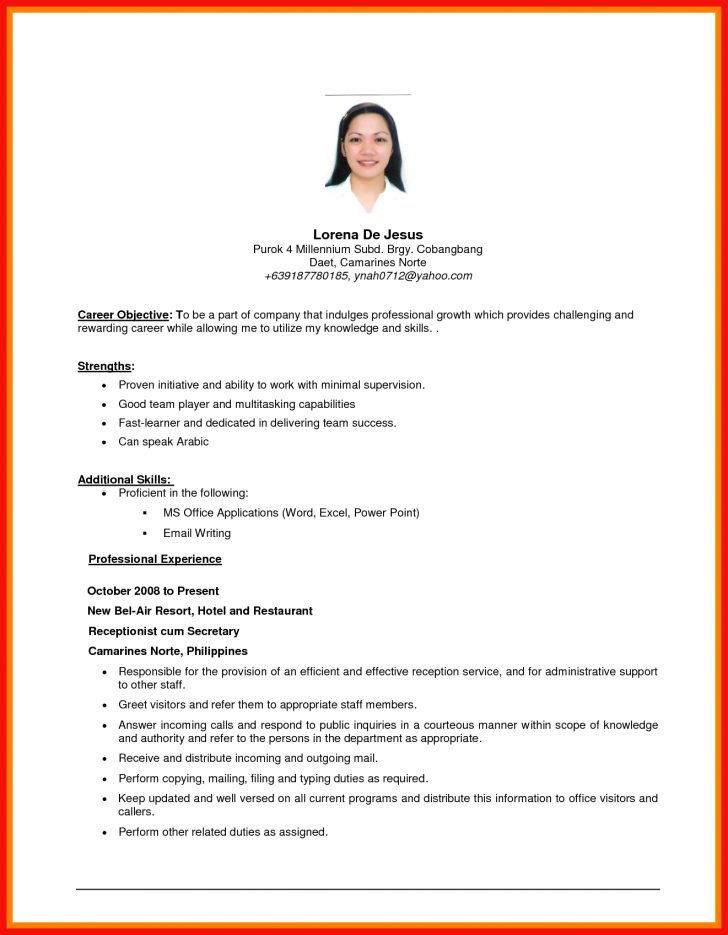 Writing Tips to Make Resume Objective with Examples - wikiresume.com