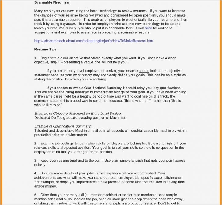 Resume Objective Statement - wikiresume.com