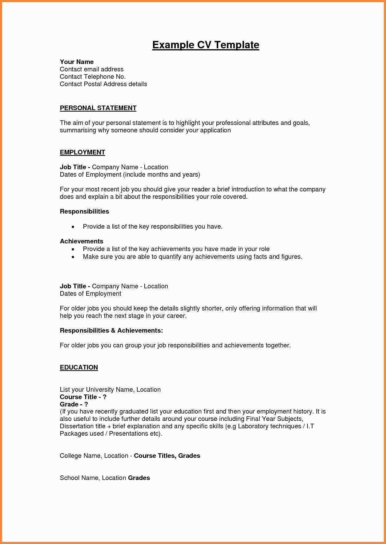 Resume Profile Examples  Cv Profile Examples Free Professional Resume Summary Statement