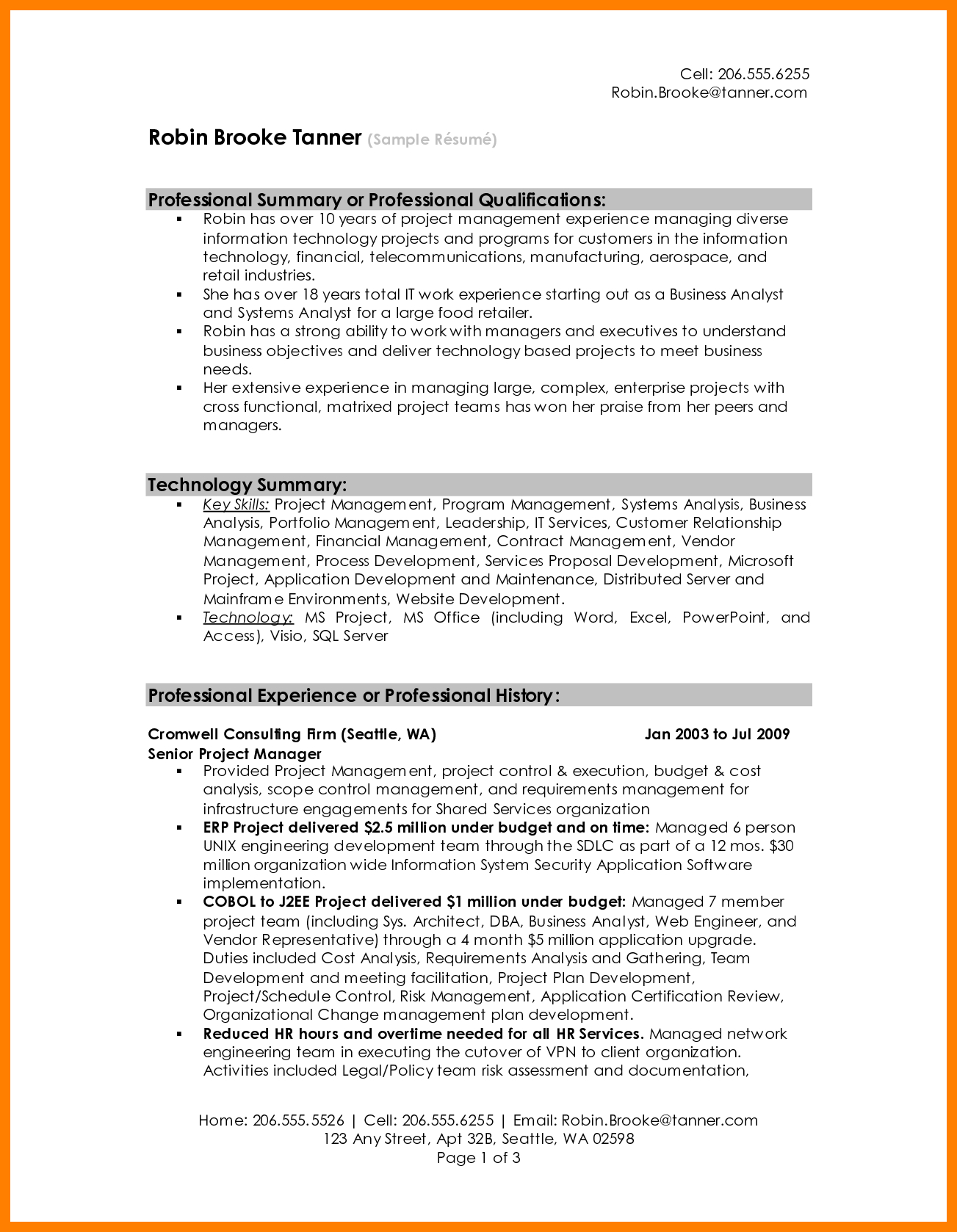 Resume Summary Examples 8 Resume Summary Examples For Retail Letter Signature