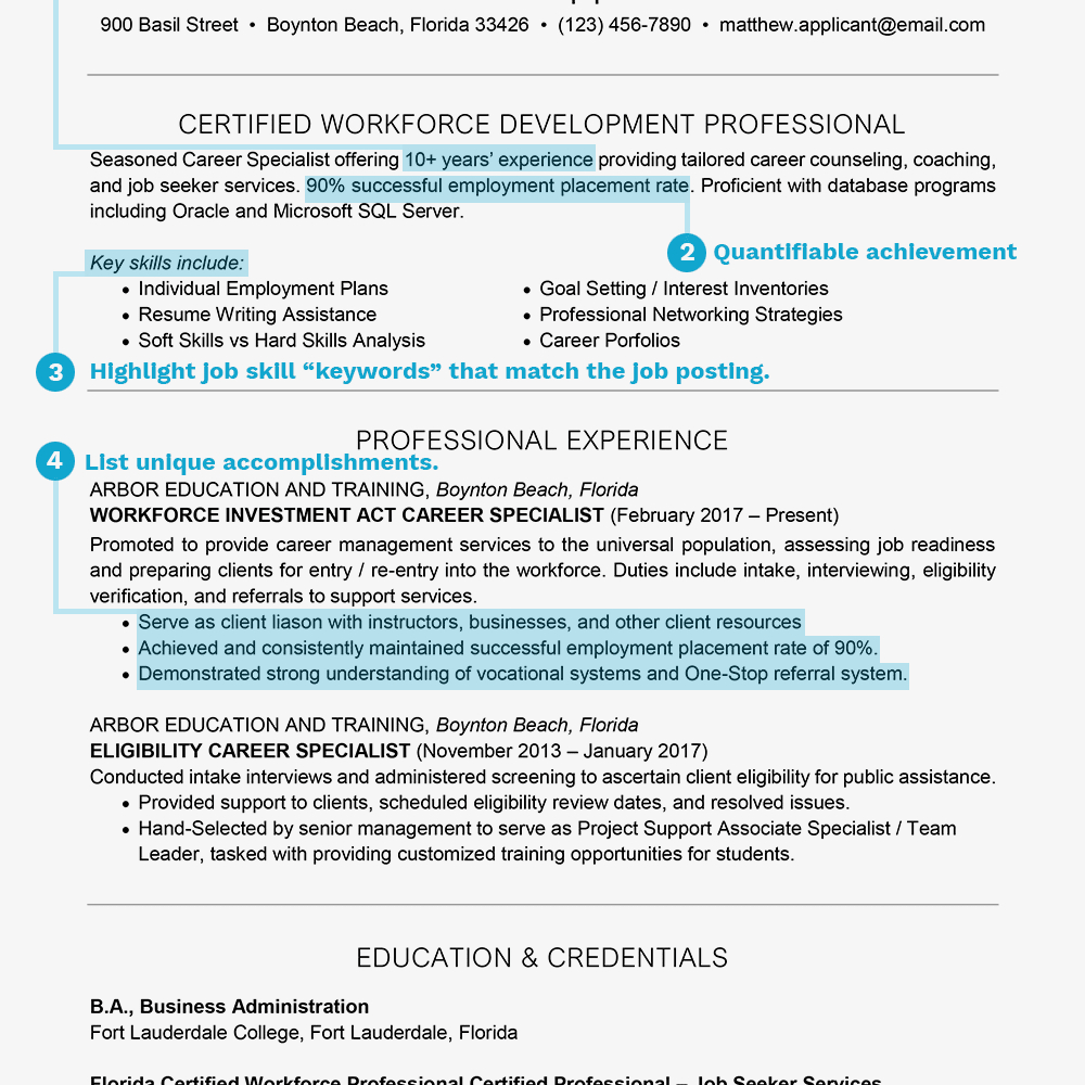 Resume Summary Examples How To Write A Resume Summary Statement With Examples