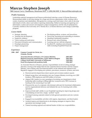 Resume Summary Statement 8 Professional Summary Statement Wsl Loyd