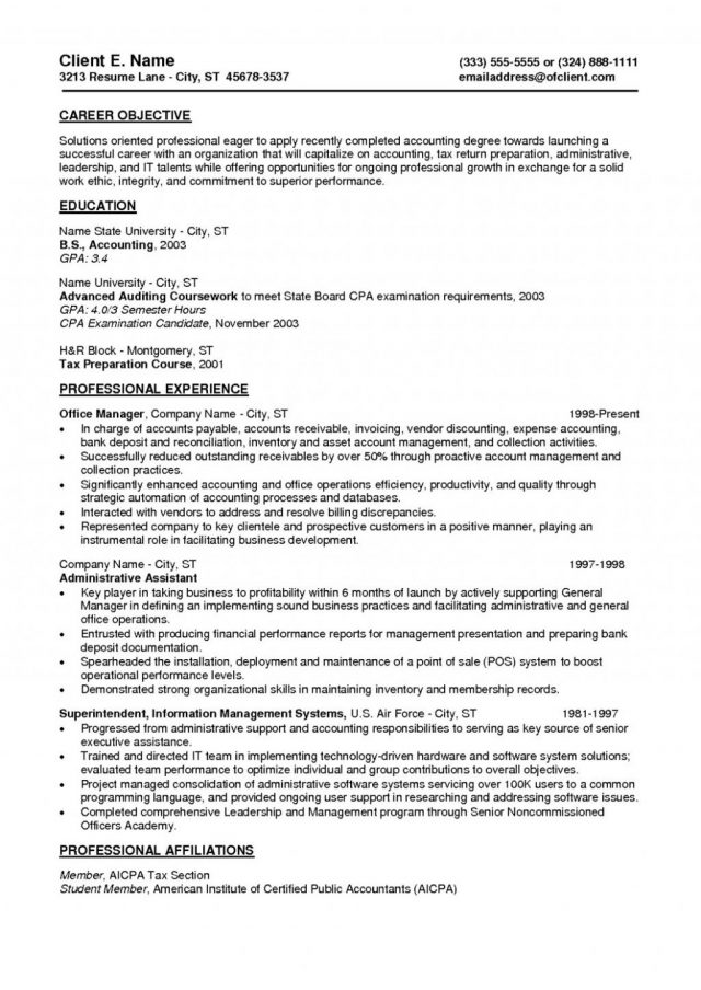 A Guidance to Write a Good Resume Summary Statement - wikiresume.com
