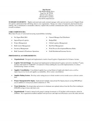 Resume Summary Statement Sales Resume Summary Statement