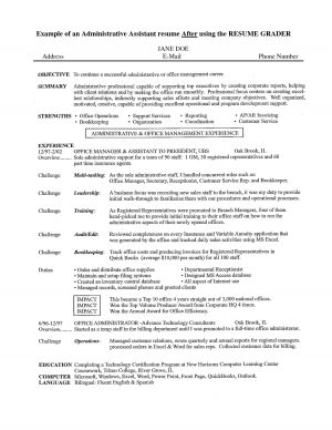Resume Summary Statement The Easiest Resume Summary Statement For Executive Administrative