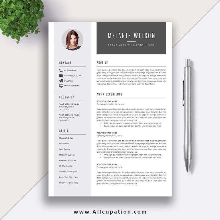 Resume Template Download - wikiresume.com