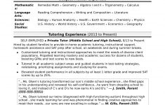 Resume Template For High School Students Tutor resume template for high school students|wikiresume.com