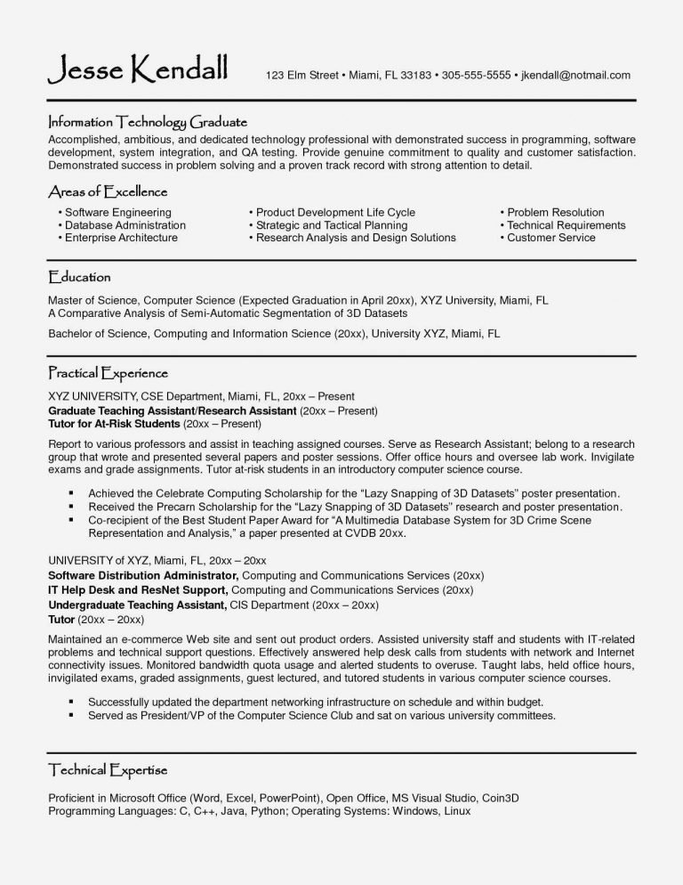 Easy Resume Template for Word - wikiresume.com