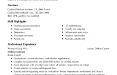 Resume Templates For Word Healthcare Resume Example Classic 1 resume templates for word|wikiresume.com