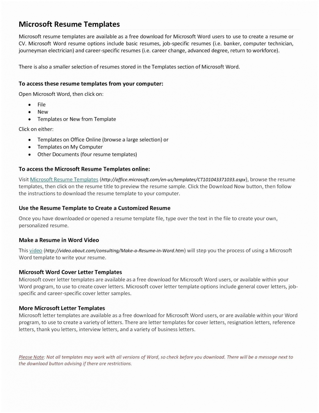 Resume Templates Microsoft Word Formal Letter Microsoft Word 2007 Valid Microsoft Word 2007 Resume resume templates microsoft word|wikiresume.com