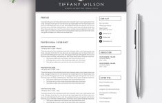 Resume Templates Word Allcupation Resume Templates Images Tiffany 1 Page Resume resume templates word|wikiresume.com