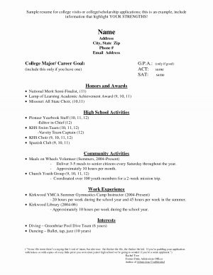 Resume Tips Templates 008 Template Ideas High School Senior Resume Examples For College