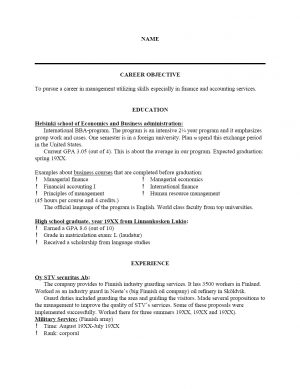 Resume Tips Templates Free Sample Resume Template Cover Letter And Resume Writing Tips