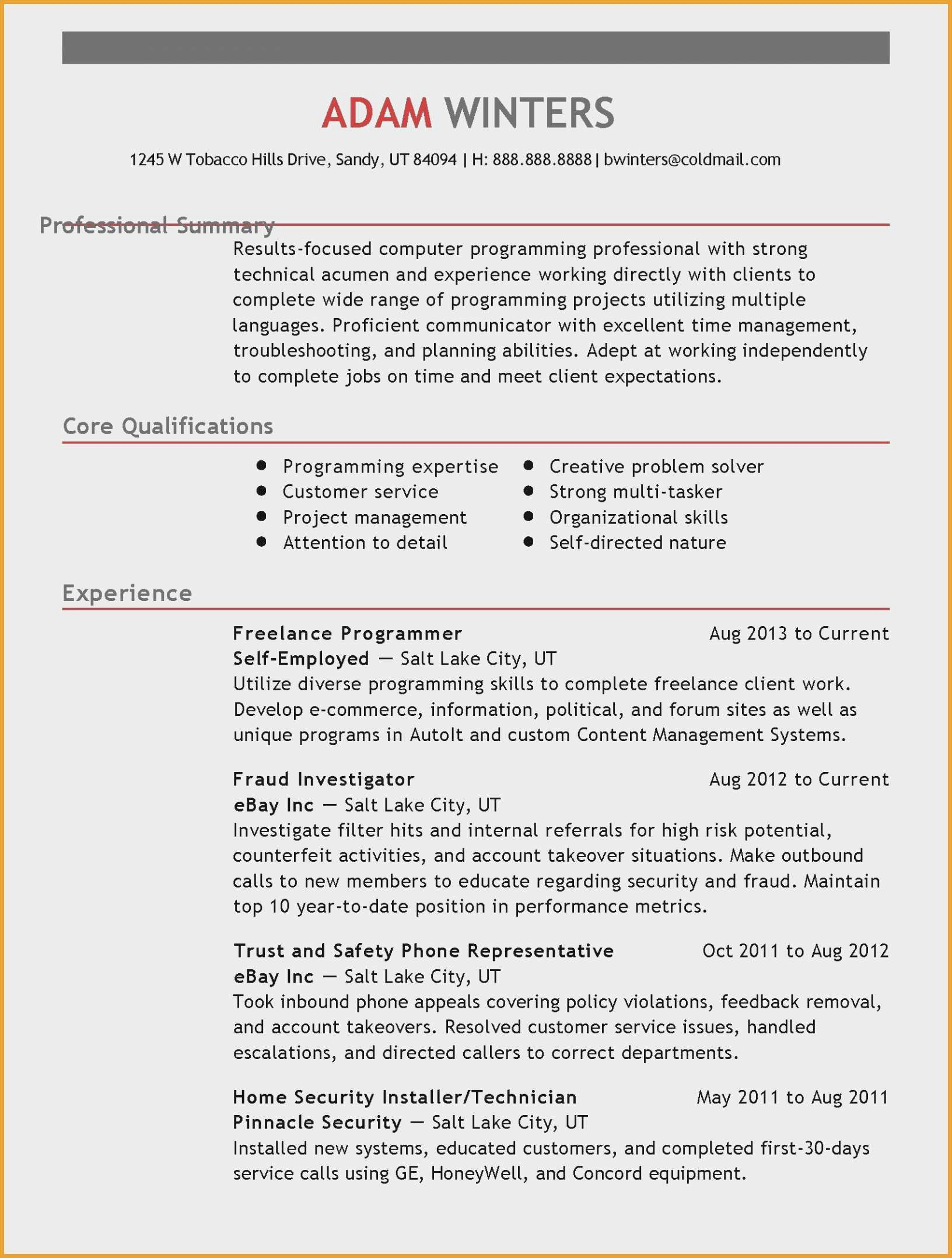 Resume Words Skills  Information Technology Entry Level Resume Best Of Words To Put A