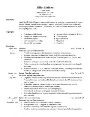 Resumes Examples Customer Service 9 Amazing Computers Technology Resume Examples Livecareer