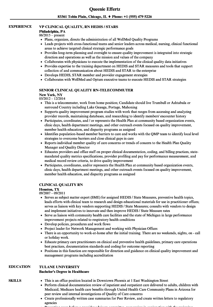 Rn Resume Examples Clinical Quality Rn Resume Sample rn resume examples|wikiresume.com