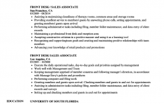 Sales Associate Resume Front Desk Sales Associate Resume Sample sales associate resume|wikiresume.com