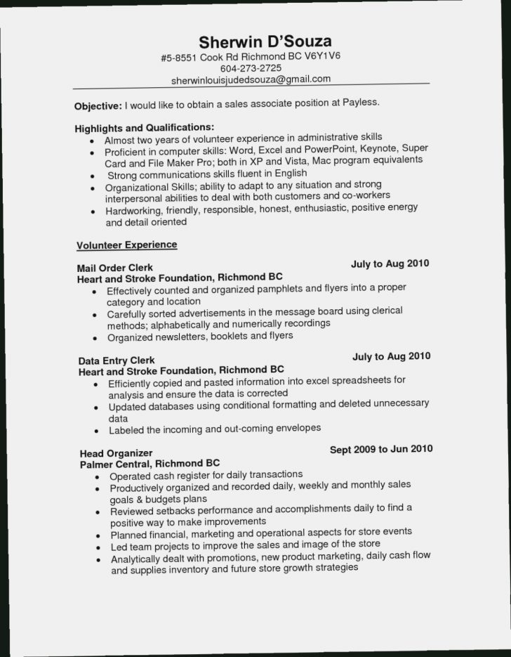 Tips To Write An Outstanding Objective For A Sales Associate Resume ...