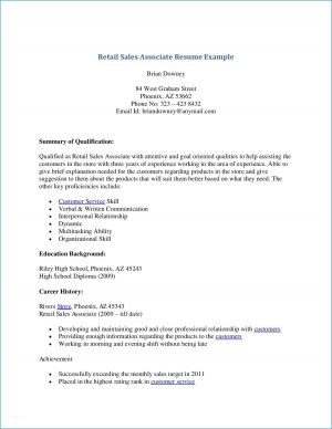 Sales Associate Resume  Sales Associate Resume Good Retail Sales Associate Resume Examples