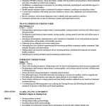 Sample Nursing Resume Emergency Room Nurse Resume Sample sample nursing resume|wikiresume.com