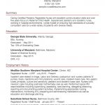 Sample Nursing Resume Pediatricnurse sample nursing resume|wikiresume.com