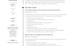 Sample Nursing Resume Registered Nurse Resume Example 1 2 sample nursing resume|wikiresume.com