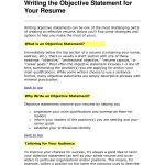 Sample Objective For Resume Objective For Resume Best Best Objective For Resume Inspirational What To Write Objective Of Objective For Resume sample objective for resume|wikiresume.com