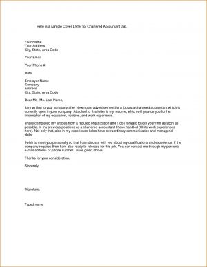 Samples Of Cover Letter  Cover Letter Template Accounting Samples Letter Cover Templates