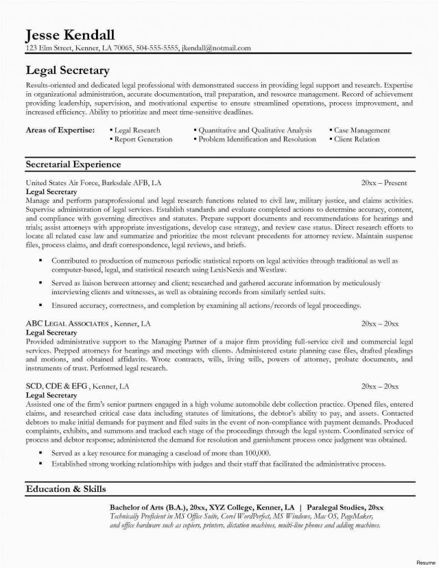 The Important Points in Server Resume Template You Must Have ...