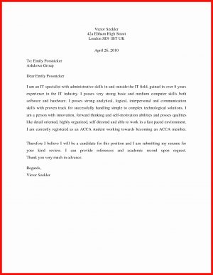 Simple Cover Letter Example Basic Resume Cover Letter Template Fresh Basic Cover Letter Sample