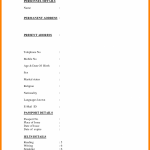 Simple Resume Format Cv Format Simple Simple Cv Format Download Basic Resume In Word Intended For 1 simple resume format|wikiresume.com
