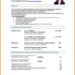 Simple Resume Format Simple Resume Format For Freshers In Word File Filename Cv Format For Doctors Fresher Brave100818com Inspiration Medical Resume Format Freshers For Templates simple resume format|wikiresume.com