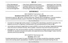 Skills And Abilities Resume Secretary skills and abilities resume|wikiresume.com