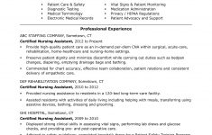Skills On A Resume Certified Nursing Assistant skills on a resume|wikiresume.com