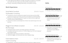 Social Media Resume Social Media Consultant Cv Examples Slate social media resume|wikiresume.com