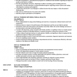 Social Work Resume Social Worker Msw Resume Sample social work resume|wikiresume.com