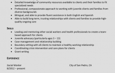 Social Work Resume Social Worker Resume Administrative social work resume|wikiresume.com